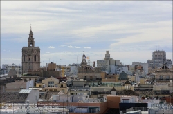 Viennaslide-05450102 Spanien, Valencia, Stadtpanorama von Torres de Serranos // Spain, Valencia, Panorama from Torres de Serranos