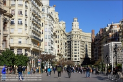 Viennaslide-05450130 Spanien, Valencia, Placa de l'Ajuntament, Casa del Porquero, Javier Goerlich und Francisco Almenar Quinzá, 1929 // Spain, Valencia, Placa de l'Ajuntament, Casa del Porquero, Javier Goerlich and Francisco Almenar Quinzá, 1929