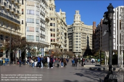 Viennaslide-05450131 Spanien, Valencia, Placa de l'Ajuntament, Casa del Porquero, Javier Goerlich und Francisco Almenar Quinzá, 1929 // Spain, Valencia, Placa de l'Ajuntament, Casa del Porquero, Javier Goerlich and Francisco Almenar Quinzá, 1929