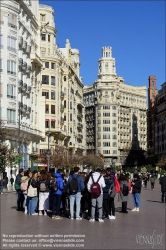 Viennaslide-05450132 Spanien, Valencia, Placa de l'Ajuntament, Casa del Porquero, Javier Goerlich und Francisco Almenar Quinzá, 1929 // Spain, Valencia, Placa de l'Ajuntament, Casa del Porquero, Javier Goerlich and Francisco Almenar Quinzá, 1929