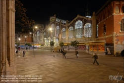 Viennaslide-05451001 Spanien, Valencia, Mercat Central, zentrale Markthalle, Architekten Alejandro Soler March, Francisco Guardia, Enrique Viedma, Angel Romani 1914-1928 // Spain, Valencia, Mercat Central, Central Market, Architects Alejandro Soler March, Francisco Guardia, Enrique Viedma, Angel Romani 1914-1928