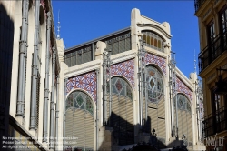 Viennaslide-05451002 Spanien, Valencia, Mercat Central, zentrale Markthalle, Architekten Alejandro Soler March, Francisco Guardia, Enrique Viedma, Angel Romani 1914-1928 // Spain, Valencia, Mercat Central, Central Market, Architects Alejandro Soler March, Francisco Guardia, Enrique Viedma, Angel Romani 1914-1928