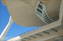 Viennaslide-05451861 Spanien, Valencia, Santiago Calatrava, Ciutat de les Arts i les Ciències, Stadt der Künste und Wissenschaften // Spain, Valencia, Santiago Calatrava, City of Arts an Sciences, Ciutat de les Arts i les Ciències