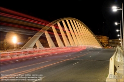 Viennaslide-05451906 Spanien, Valencia, Alameda-Brücke von Santiago Calatrava, 1995 // Spain, Valencia, Alameda Bridge by Santiago Calatrava, 1995