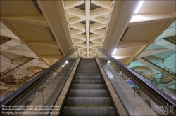 Viennaslide-05451942 Spanien, Valencia, U-Bahn-Station Alameda von Santiago Calatrava, 1995, Bahnsteigebene // Spain, Valencia, Metro Station Alameda by Santiago Calatrava, 1995, Platform Level