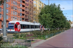 Viennaslide-05459427 Spanien, Valencia, Straßenbahn, Linie 4, Pont de Fusta // Spain, Valencia, Streetcar, Tramway, Line 4, Pont de Fusta Station