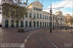 Viennaslide-05459442 Spanien, Valencia, Straßenbahn, Estación del Puente de Madera // Spain, Valencia, Streetcar, Tramway, Estación del Puente de Madera