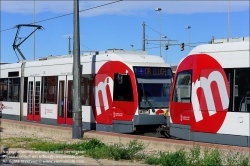 Viennaslide-05459455 Spanien, Valencia, Straßenbahn, Linie 4, Vicent Andrés Estellés // Spain, Valencia, Streetcar, Tramway, Line 4, Vicent Andrés Estellés