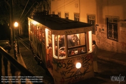 Viennaslide-05618106 Lissabon, Elevador da Gloria (Standseilbahn) - Lisboa, Elevador da Gloria