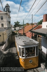 Viennaslide-05618202 Lissabon, Elevador da Lavra (Standseilbahn) - Lisboa, Elevador da Lavra