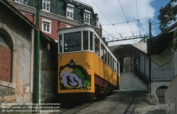 Viennaslide-05618204 Lissabon, Elevador da Lavra (Standseilbahn) - Lisboa, Elevador da Lavra