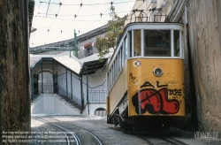 Viennaslide-05618205 Lissabon, Elevador da Lavra (Standseilbahn) - Lisboa, Elevador da Lavra