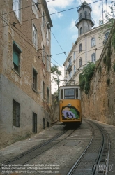 Viennaslide-05618214 Lissabon, Elevador da Lavra (Standseilbahn) - Lisboa, Elevador da Lavra