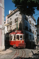 Viennaslide-05619109 Lissabon, Strassenbahn, Escolas Gerais - Lisboa, Tramway, Escolas Gerais