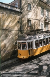 Viennaslide-05619111 Lissabon, Strassenbahn Travessa de Sao Tome - Lisboa, Tramway, Travessa de Sao Tome