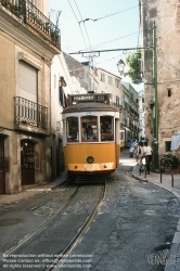 Viennaslide-05619121 Lissabon, Strassenbahn, Calcao da Sao Vicente - Lisboa, Tramway, Calcao da Sao Vicente