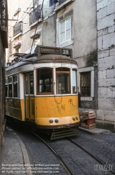 Viennaslide-05619122 Lissabon, Strassenbahn, Escolas Gerais - Lisboa, Tramway, Escolas Gerais