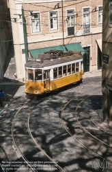 Viennaslide-05619150 Lissabon, Strassenbahn Travessa de Sao Tome - Lisboa, Tramway, Travessa de Sao Tome