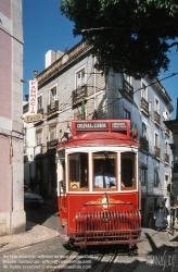 Viennaslide-05619155 Lissabon, Strassenbahn, Escolas Gerais - Lisboa, Tramway, Escolas Gerais
