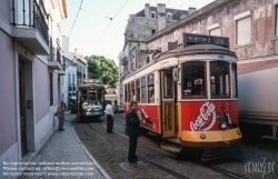 Viennaslide-05619161 Lissabon, Strassenbahn, Escolas Gerais - Lisboa, Tramway, Escolas Gerais