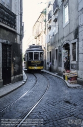 Viennaslide-05619165 Lissabon, Strassenbahn, Escolas Gerais - Lisboa, Tramway, Escolas Gerais