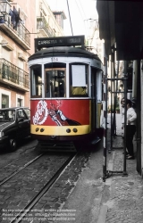 Viennaslide-05619171 Lissabon, Strassenbahn, Calcao da Sao Vicente - Lisboa, Tramway, Calcao da Sao Vicente
