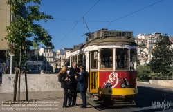 Viennaslide-05619174 Lissabon, Strassenbahn, Martim Moniz - Lisboa, Tramway, Martim Moniz