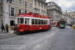 Viennaslide-05619200 Lissabon, Strassenbahn, Praca de Figuera  - Lisboa, Tramway, Praca de Figuera