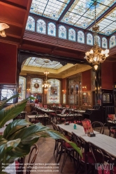 Viennaslide-05813814 Brüssel, Bruxelles, Cafe-Restaurant Falstaff, Front- und Jugendstildekoration vom Schreiner und Innenarchitekten E. Houbion. - Brussels, Falstaff Cafe