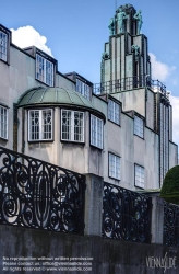 Viennaslide-05816103f Das Palais Stoclet ist eine von 1905 bis 1911 im Stil der Wiener Secession erbaute Villa in Woluwe-Saint-Pierre in der Region Brüssel-Hauptstadt. Architekt war Josef Hoffmann; von Gustav Klimt stammt der Stoclet-Fries.