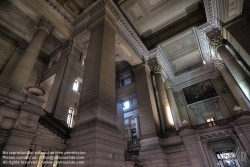 Viennaslide-05817756 Der Justizpalast von Brüssel (französisch Palais de Justice de Bruxelles, niederländisch Justitiepaleis van Brussel) ist das bedeutendste Gerichtsgebäude Belgiens. Es wurde zwischen 1866 und 1883 nach Plänen des Architekten Joseph Poelaert im Stil des Eklektizismus in der belgischen Hauptstadt Brüssel errichtet und war der größte Justizpalast des 19. Jahrhunderts.