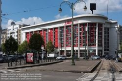 Viennaslide-05818424 Brüssel, Garage Citroen, Centre Georges Pompidou Kanal, provisorische Öffnung der Hallen zwischen 2018 und Sommer 2019 vor dem Umbau zum multifunktionalen Kulturzentrum (geplant bis 2022)