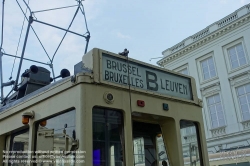 Viennaslide-05819701 Brüssel, Tramwayparade '150 Jahre Tramway in Brüssel' am 1. Mai 2019 - Brussels, Parade '150 Years Tramway', May 1st, 2019