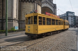 Viennaslide-05819711 Brüssel, Tramwayparade '150 Jahre Tramway in Brüssel' am 1. Mai 2019 - Brussels, Parade '150 Years Tramway', May 1st, 2019