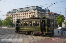 Viennaslide-05819717 Brüssel, Tramwayparade '150 Jahre Tramway in Brüssel' am 1. Mai 2019 - Brussels, Parade '150 Years Tramway', May 1st, 2019