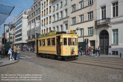 Viennaslide-05819730 Brüssel, Tramwayparade '150 Jahre Tramway in Brüssel' am 1. Mai 2019 - Brussels, Parade '150 Years Tramway', May 1st, 2019