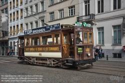 Viennaslide-05819750 Brüssel, Tramwayparade '150 Jahre Tramway in Brüssel' am 1. Mai 2019 - Brussels, Parade '150 Years Tramway', May 1st, 2019
