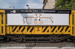 Viennaslide-05819753 Brüssel, Tramwayparade '150 Jahre Tramway in Brüssel' am 1. Mai 2019 - Brussels, Parade '150 Years Tramway', May 1st, 2019