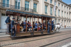 Viennaslide-05819763 Brüssel, Tramwayparade '150 Jahre Tramway in Brüssel' am 1. Mai 2019 - Brussels, Parade '150 Years Tramway', May 1st, 2019
