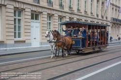 Viennaslide-05819765 Brüssel, Tramwayparade '150 Jahre Tramway in Brüssel' am 1. Mai 2019 - Brussels, Parade '150 Years Tramway', May 1st, 2019