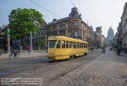 Viennaslide-05819774 Brüssel, Tramwayparade '150 Jahre Tramway in Brüssel' am 1. Mai 2019 - Brussels, Parade '150 Years Tramway', May 1st, 2019