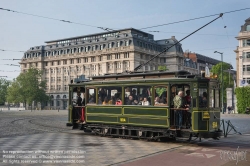 Viennaslide-05819788 Brüssel, Tramwayparade '150 Jahre Tramway in Brüssel' am 1. Mai 2019 - Brussels, Parade '150 Years Tramway', May 1st, 2019