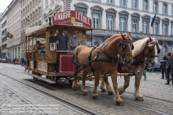 Viennaslide-05819791 Brüssel, Tramwayparade '150 Jahre Tramway in Brüssel' am 1. Mai 2019 - Brussels, Parade '150 Years Tramway', May 1st, 2019