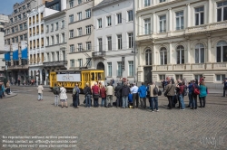 Viennaslide-05819793 Brüssel, Tramwayparade '150 Jahre Tramway in Brüssel' am 1. Mai 2019 - Brussels, Parade '150 Years Tramway', May 1st, 2019