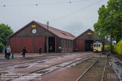 Viennaslide-05819904 Am 8. September 1887 wurde die mehrgleisige Nachbarschaftsbahnstrecke Schepdaal - Brüssel Ninoofsepoort in Betrieb genommen. Das Depot der Linie befindet sich in Schepdaal . Dieses Depot wurde ab dem 5. Mai 1962 als Nationalmuseum für die Nachbarschaftsbahnen genutzt. Bis 1968 diente das Depot noch als Straßenbahndepot für die Strecke Brüssel - Ninove (Linie Ni). Diese Straßenbahnlinie wurde am 21. Februar 1970 eingestellt.
1993 wurde das gesamte Gelände (Bahnhofsgebäude und Schuppen) geschützt. Das Museum wurde von Freiwilligen verwaltet und 1999 wegen Renovierungsarbeiten geschlossen. Zehn Jahre später, am 1. Juli 2009, wurde das Museum von der gemeinnützigen Organisation 