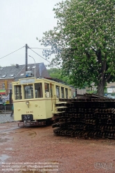 Viennaslide-05819957 Am 8. September 1887 wurde die mehrgleisige Nachbarschaftsbahnstrecke Schepdaal - Brüssel Ninoofsepoort in Betrieb genommen. Das Depot der Linie befindet sich in Schepdaal . Dieses Depot wurde ab dem 5. Mai 1962 als Nationalmuseum für die Nachbarschaftsbahnen genutzt. Bis 1968 diente das Depot noch als Straßenbahndepot für die Strecke Brüssel - Ninove (Linie Ni). Diese Straßenbahnlinie wurde am 21. Februar 1970 eingestellt.1993 wurde das gesamte Gelände (Bahnhofsgebäude und Schuppen) geschützt. Das Museum wurde von Freiwilligen verwaltet und 1999 wegen Renovierungsarbeiten geschlossen. Zehn Jahre später, am 1. Juli 2009, wurde das Museum von der gemeinnützigen Organisation 