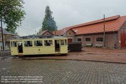 Viennaslide-05819960 Am 8. September 1887 wurde die mehrgleisige Nachbarschaftsbahnstrecke Schepdaal - Brüssel Ninoofsepoort in Betrieb genommen. Das Depot der Linie befindet sich in Schepdaal . Dieses Depot wurde ab dem 5. Mai 1962 als Nationalmuseum für die Nachbarschaftsbahnen genutzt. Bis 1968 diente das Depot noch als Straßenbahndepot für die Strecke Brüssel - Ninove (Linie Ni). Diese Straßenbahnlinie wurde am 21. Februar 1970 eingestellt.1993 wurde das gesamte Gelände (Bahnhofsgebäude und Schuppen) geschützt. Das Museum wurde von Freiwilligen verwaltet und 1999 wegen Renovierungsarbeiten geschlossen. Zehn Jahre später, am 1. Juli 2009, wurde das Museum von der gemeinnützigen Organisation 