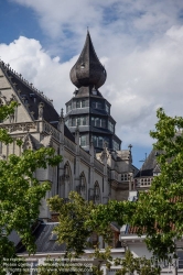 Viennaslide-05821101 Antwerpen, Zwiebelturm der Liebfrauenkathedrale - Antwerp, Onze-Lieve-Vrouwekathedraal