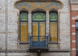 Viennaslide-05825108 Antwerpen, Anvers, Jugendstilviertel in Berchem - Antwerp, berchem, Art Nouveau District