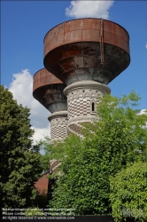 Viennaslide-05825145 Antwerpen, Draakplats, Wassertürme // Antwerp, Draakplats, Water Towers